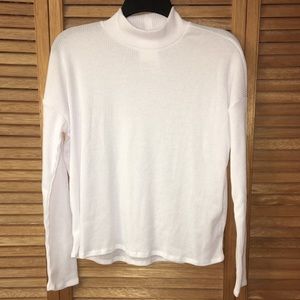White Turtle Neck Shirt